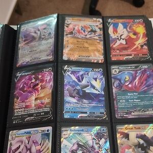 Pokemon V and EX Card Collection